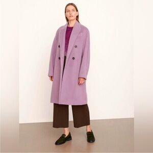 Vince Mauve Wool Coat